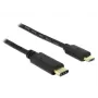 USB laidas DeLOCK 2m USB2.0-C USB2.0 Micro-B Juodas