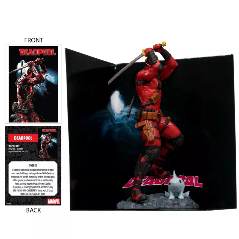 MCFARLANE Marvel Deadpool Scale Collectible 1/10 (14822) – Kolekcinė figūrėlė