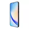 Apsauginis dėklas telefonui Nillkin Super Frosted Shield Pro, skirtas Samsung Galaxy A35 – juodas, plonas, užtikrina galinės dalies ir šonų apsaugą, tikslūs išpjovimai