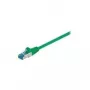 Wentronic Goobay CAT 6a Patch Laidas, S/FTP (PiMF), Žalias, 1 m - LSZH Halogen-Free, Varis (93681)