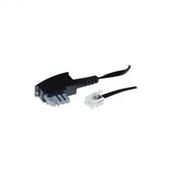 Telefono laidas ShiverPeaks S-Impuls RJ-11 (kištukas) → TAE-N (kištukas) 3 m