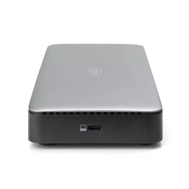Digitus DA-70918 USB-C dokstacija, 13 prievadų, 3x HDMI, 2x DP, 4x USB-A, 1x USB-C, RJ-45 1GbE, SD, garso lizdas, 150 W
