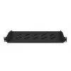Lanberg AK-1014-B 19 colių lentyna 1U 483x220 mm, 25 kg, juoda