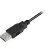USB 2.0 ilginimo laidas, USB-A kištukas > USB-A lizdas (juodas, 3,0 m, dvigubai ekranuotas)