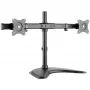 HAGOR HA FS – Laikiklis dviem monitoriams ant stalo, juodas, 38–68 cm (15–27 col.)