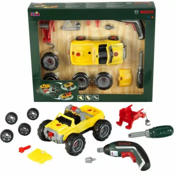 3in1 konstravimo rinkinys Automobilis su atsuktuvu