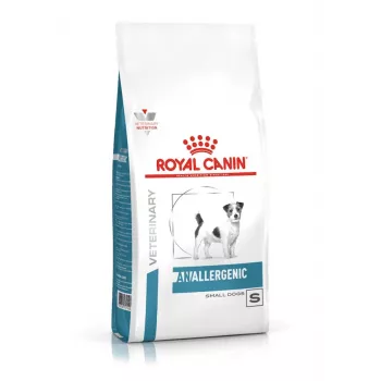 Sausas šunų ėdalas Royal Canin Anallergenic Small 1,5 kg – hipoalerginis suaugusių mažų veislių receptas