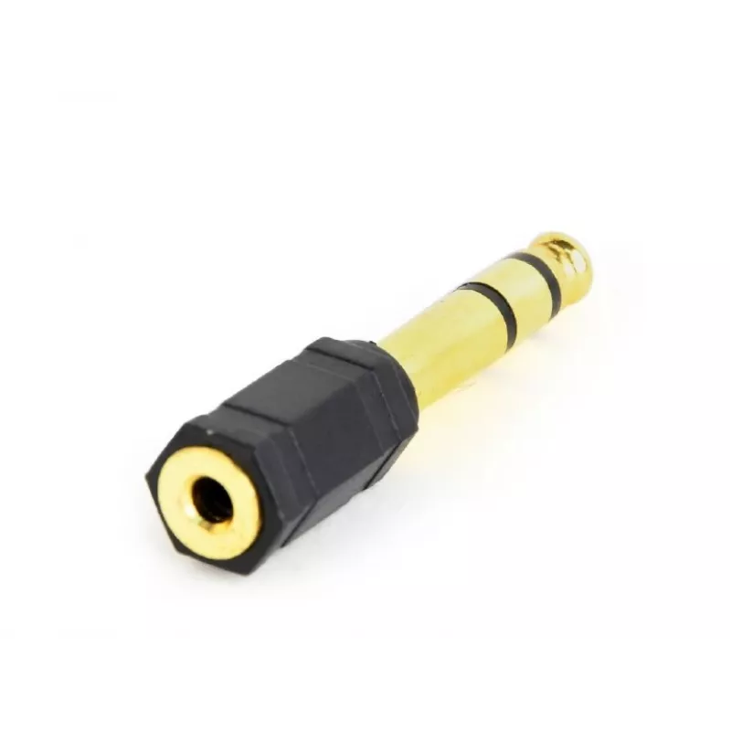 Cablexpert stereo garso adapteris 6,35 mm (M) – 3,5 mm (F) A-6.35M-3.5F