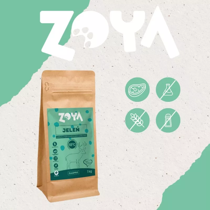 ZOYA ColdPRO Elniena - sausi šunų ėdalai - 1kg