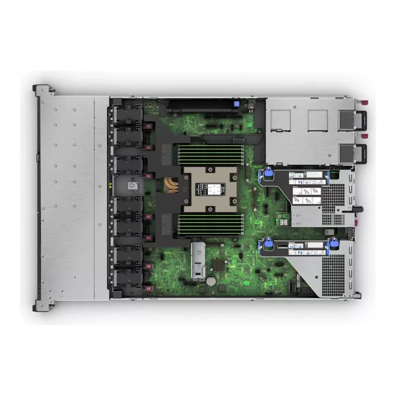 HPE ProLiant DL325 Gen11 9115 3.2 GHz 16 branduolių 64 GB 960 GB SSD stovo serveris