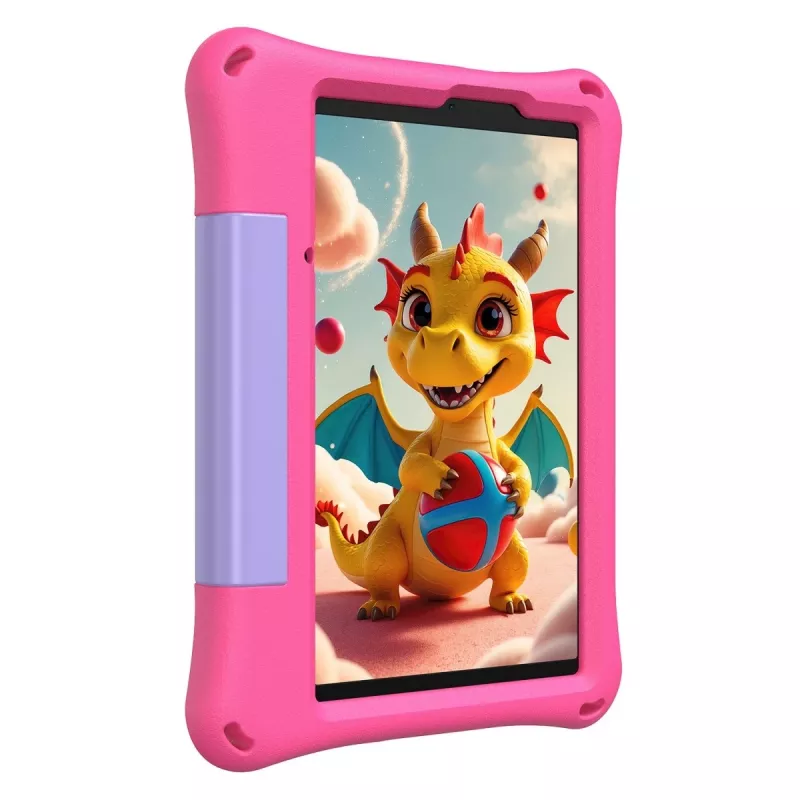 Planšetinis kompiuteris UleFone Tab A9 Pro Kids – 4 GB RAM, 128 GB atminties, LTE, Rožinė