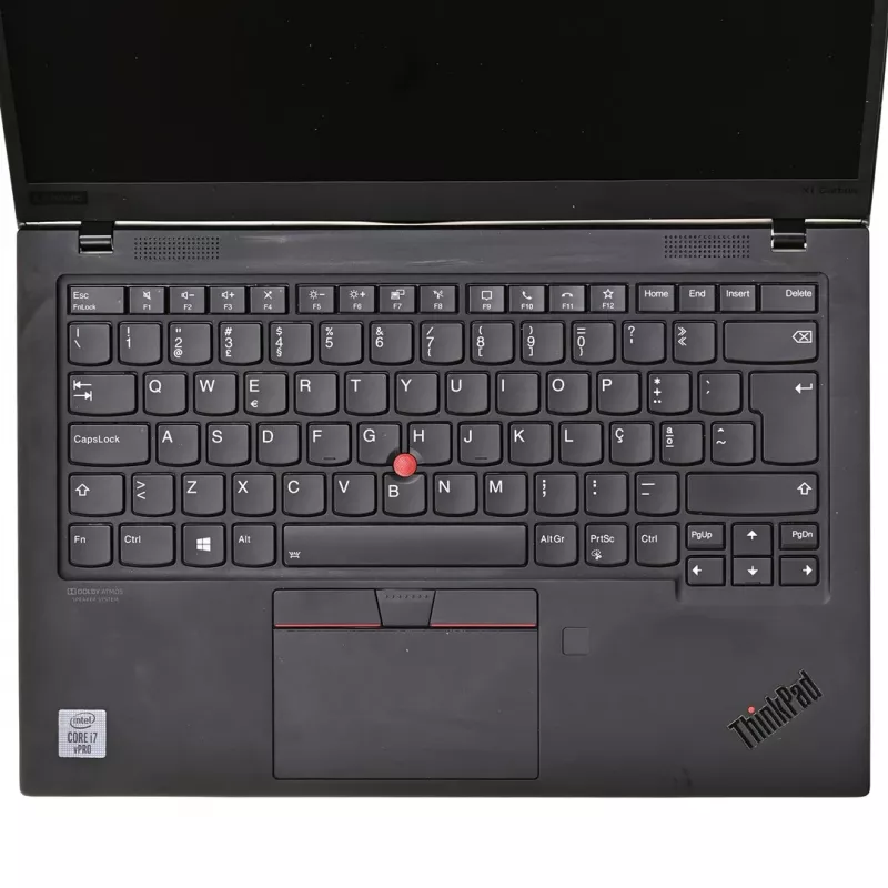 LENOVO X1 Carbon 8-osios kartos i5-10210U 16GB 256GB SSD 14 inch FHD Win11pro naudotas US QWERTY