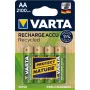 VARTA Recharge Accu Recycled 56816 – 4 vienetų AA tipo įkraunamos NiMH baterijos