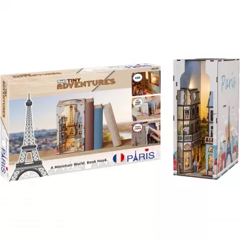 REVELL Tiny Adventures „Paryžius“ – miniatiūrinis popierinis laivo modelis, kūrybinis hobis