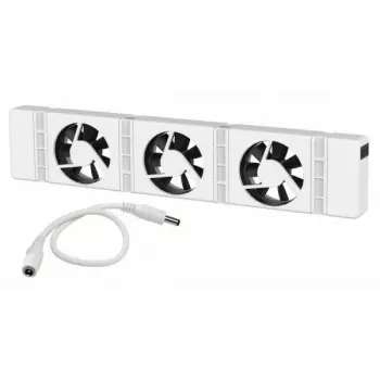 SpeedComfort prailginimo rinkinys baltas, 30 m³/h, 0,55 W, 20 dB, 340×70×23 mm