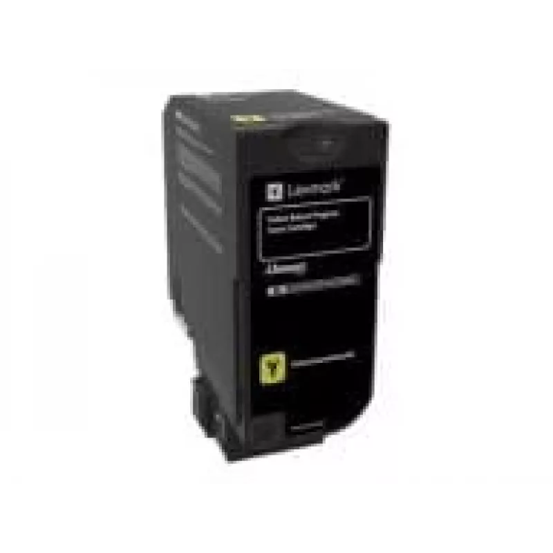 Lexmark 74C20Y0 tonerio kasetė, geltona, 3000 psl.