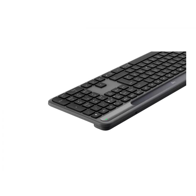 Logitech belaidė klaviatūra RF ir Bluetooth, QWERTZ vokiškas išdėstymas, grafito spalva 920-013773