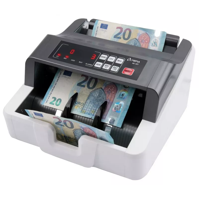 Banknotų skaičiavimo mašina Olympia NC 451