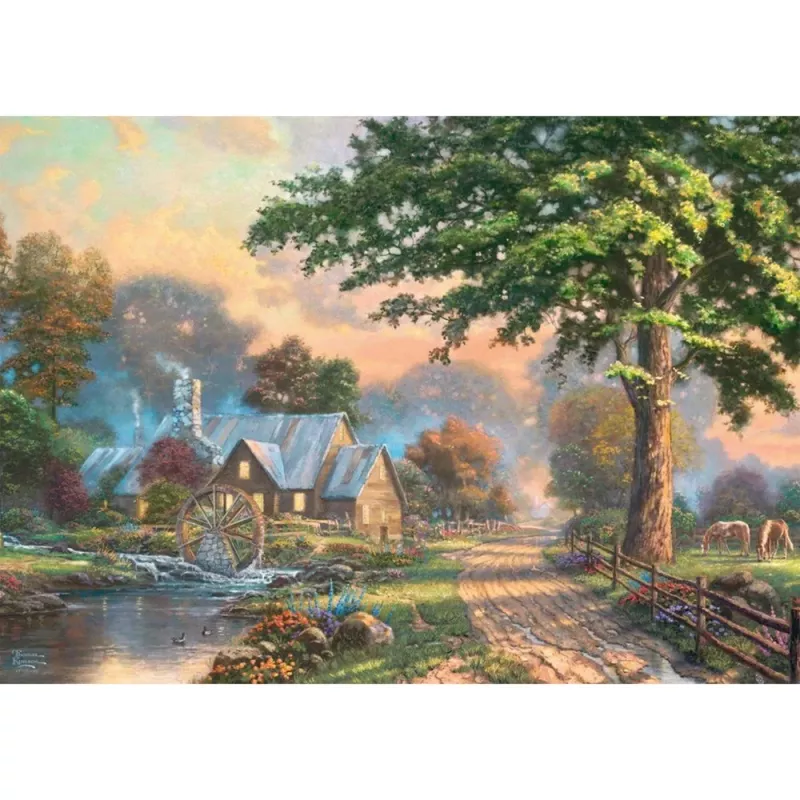 Medinis dėlionės galvosūkis Schmidt Spiele 59797 Thomas Kinkade Studios 1000 dalių