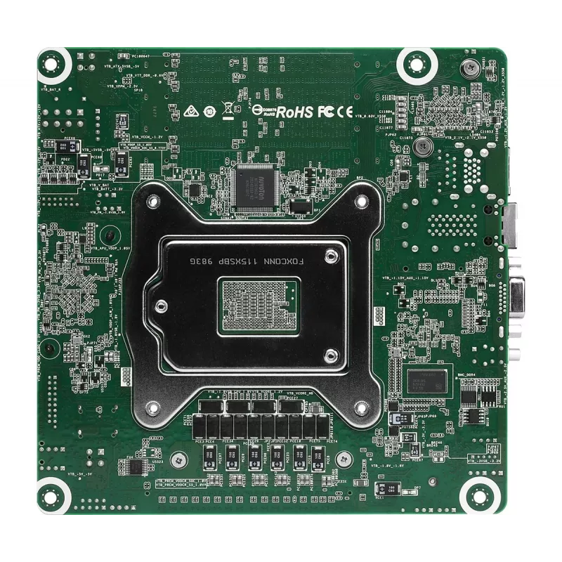 ASRock X570D4I-2T pagrindinė plokštė AMD X570 Socket AM4 Mini ITX