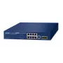 Valdomas tinklo jungiklis PLANET GS-4210-8UP2S 8 prievadų Gigabit Ethernet PoE