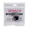 Keystone modulis A-LAN MKB-U6-1 — RJ45 U/UTP Cat6, 22/26 AWG, juodai baltas ABS korpusas