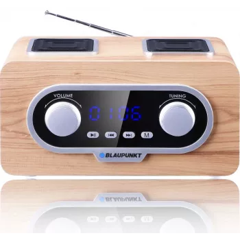 Blaupunkt PP5.2CR radijo imtuvas nešiojamas medžio efekto