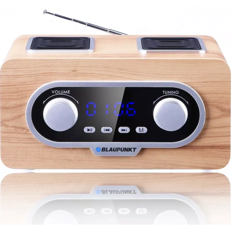 Blaupunkt PP5.2CR radijo imtuvas nešiojamas medžio efekto