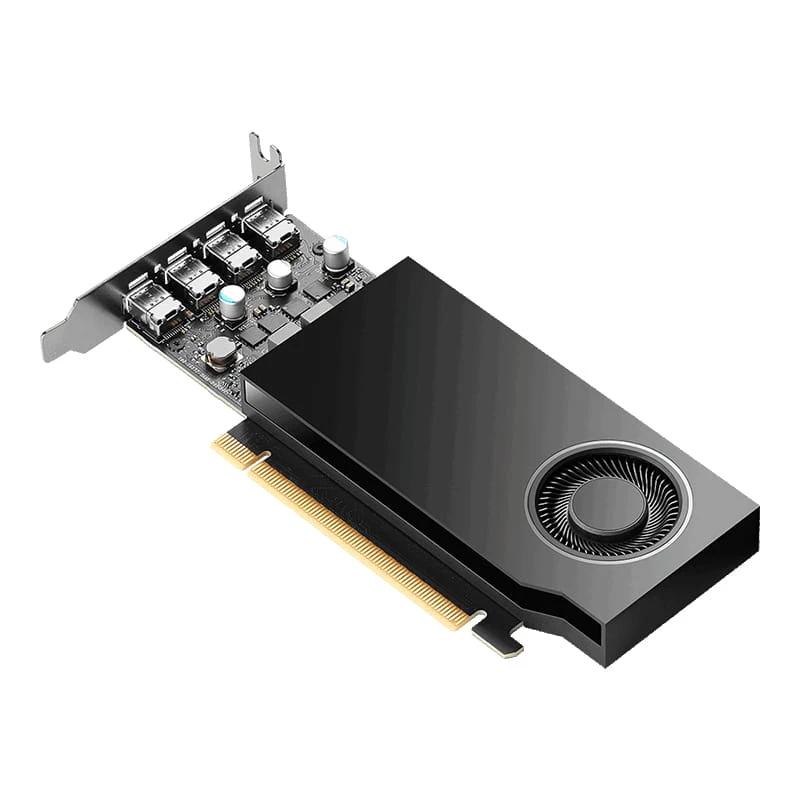 Vaizdo plokštė PNY NVIDIA RTX A400, 4 GB GDDR6, 64 bit, PCIe 4.0 x8, 4x DisplayPort 1.4a, aktyvus aušinimas