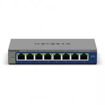 NETGEAR GS108Ev4 8 prievadų Gigabit Plus jungiklis
