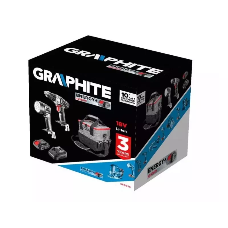 Įrankių rinkinys GRAPHITE 5 dalių 58G016