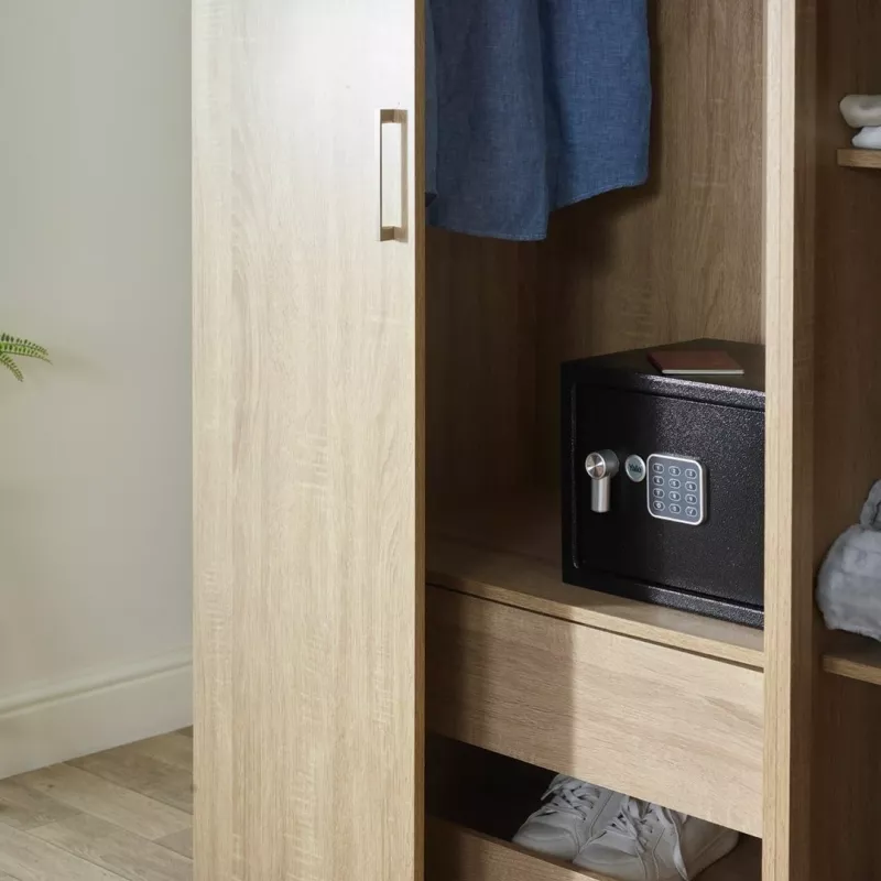 Yale YSV/250/DB2 Laisvai pastatomas seifas 16.3 l Plieninis Juodas