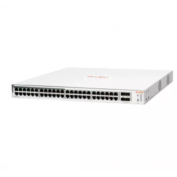 HPE Aruba Networking Aruba Instant On 1830 48G 24p PoE+ 4SFP 370W valdomas L2 Gigabit Ethernet komutatorius 1U