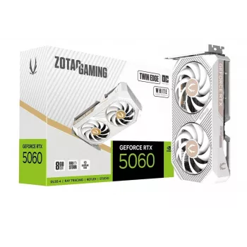 Vaizdo plokštė Zotac GAMING GeForce RTX 5060 Twin Edge OC White Edition 8GB GDDR7