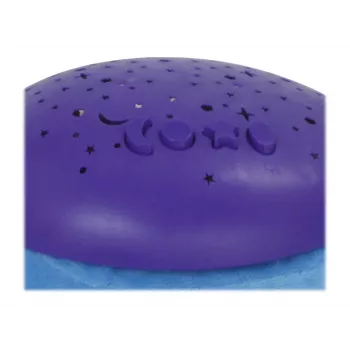 Naktinė lemputė Jamara Dreamy Turtle stacionari mėlyna violetinė
