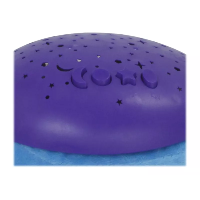 Naktinė lemputė Jamara Dreamy Turtle stacionari mėlyna violetinė