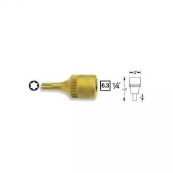 Hazet Torx įdėklas 6,3 mm (1/4) 8502-T20 ilgis 28 mm (8502-T20)