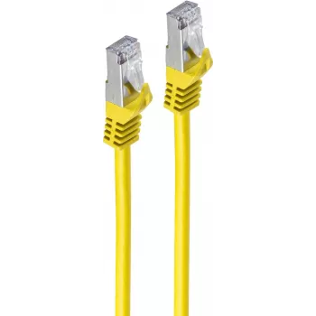 Tinklo kabelis ShiverPeaks BS75511-1.5Y, 1,5 m, Cat7, S/FTP, geltonas