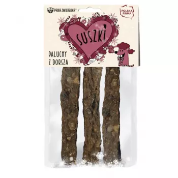 Šunų skanėstas PAKA ZWIERZAKA menkių lazdelės 60 g