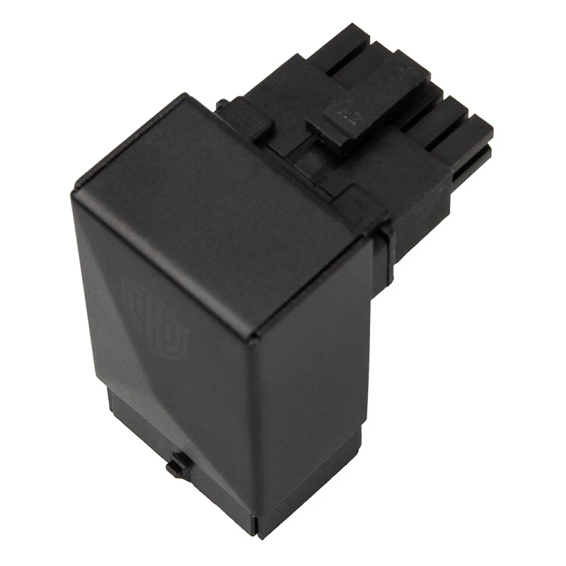Kolink Core Pro 12V-2x6 90 laipsnių adapteris - Tipas 2, Juodas