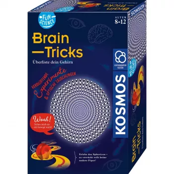 Kosmos Fun Science Brain Tricks Eksperimentų rinkinys, Elektra, 8 m., Įvairiaspalvis