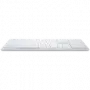 Belaidė klaviatūra CLEVETURA CLVX 1 Touch-On-Keys AI – ANSI US Mac išdėstymas, žirkliniai jungikliai, aliuminio korpusas, interaktyvus RGB