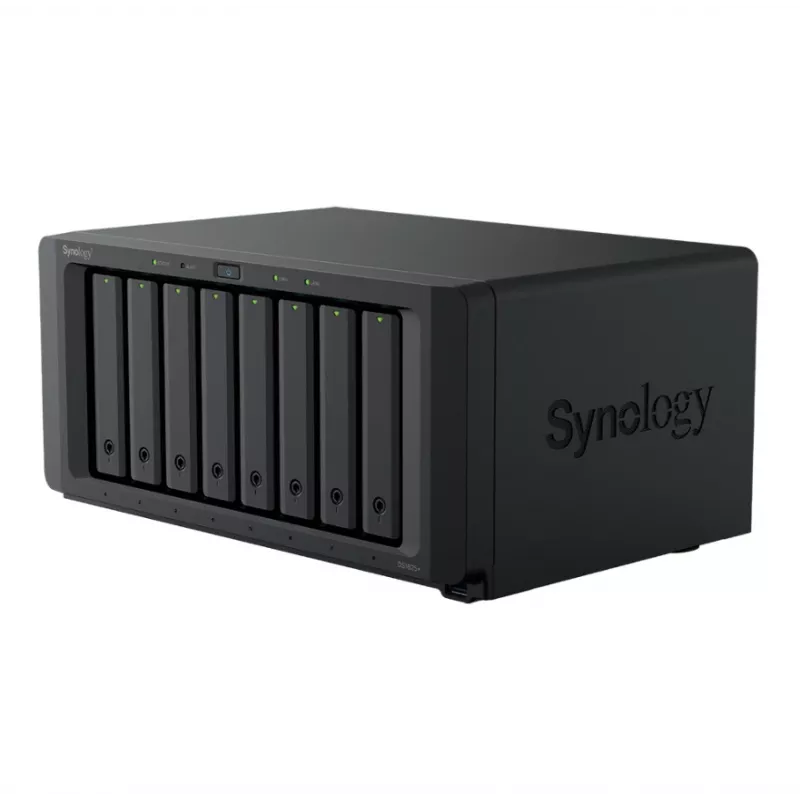 Synology DiskStation DS1825+ NAS/serveris saugojimui Ryzen Embedded V1500B 8 GB DDR4 0 TB Juoda
