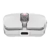CHERRY DW 9100 SLIM belaidė klaviatūra su pele, RF Wireless + Bluetooth, AZERTY prancūziškas, sidabrinė