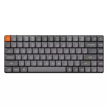 Keychron K3 Max belaidė klaviatūra USB RF Bluetooth pilka 75 %