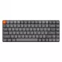 Keychron K3 Max belaidė klaviatūra USB RF Bluetooth pilka 75 %