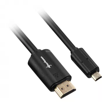 HDMI kabelis Sharkoon 1,5 m HDMI/Micro HDMI