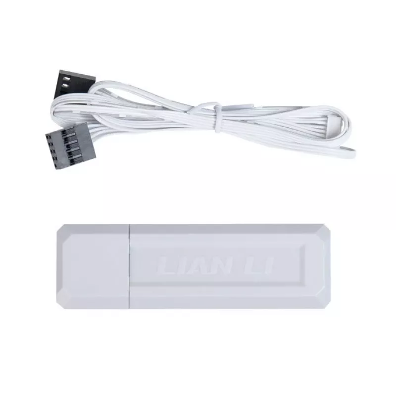 Lian Li UNI FAN SL Wireless 120 ARGB Reverse Blade White 3 vnt. komplektas