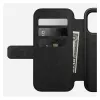 Nomad Modern Leather Folio dėklas su odiniu viršeliu iPhone 17 Pro, 16 cm (6,3 colio), juodas, 4 kortelių kišenės