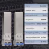 Extralink SFP28 25G 2 rinkinys | SFP28 modulis | 25Gbps, LC/UPC dupleksas, 1310nm, 10km, vienmodis, DOM tinklo siųstuvas-imtuvas